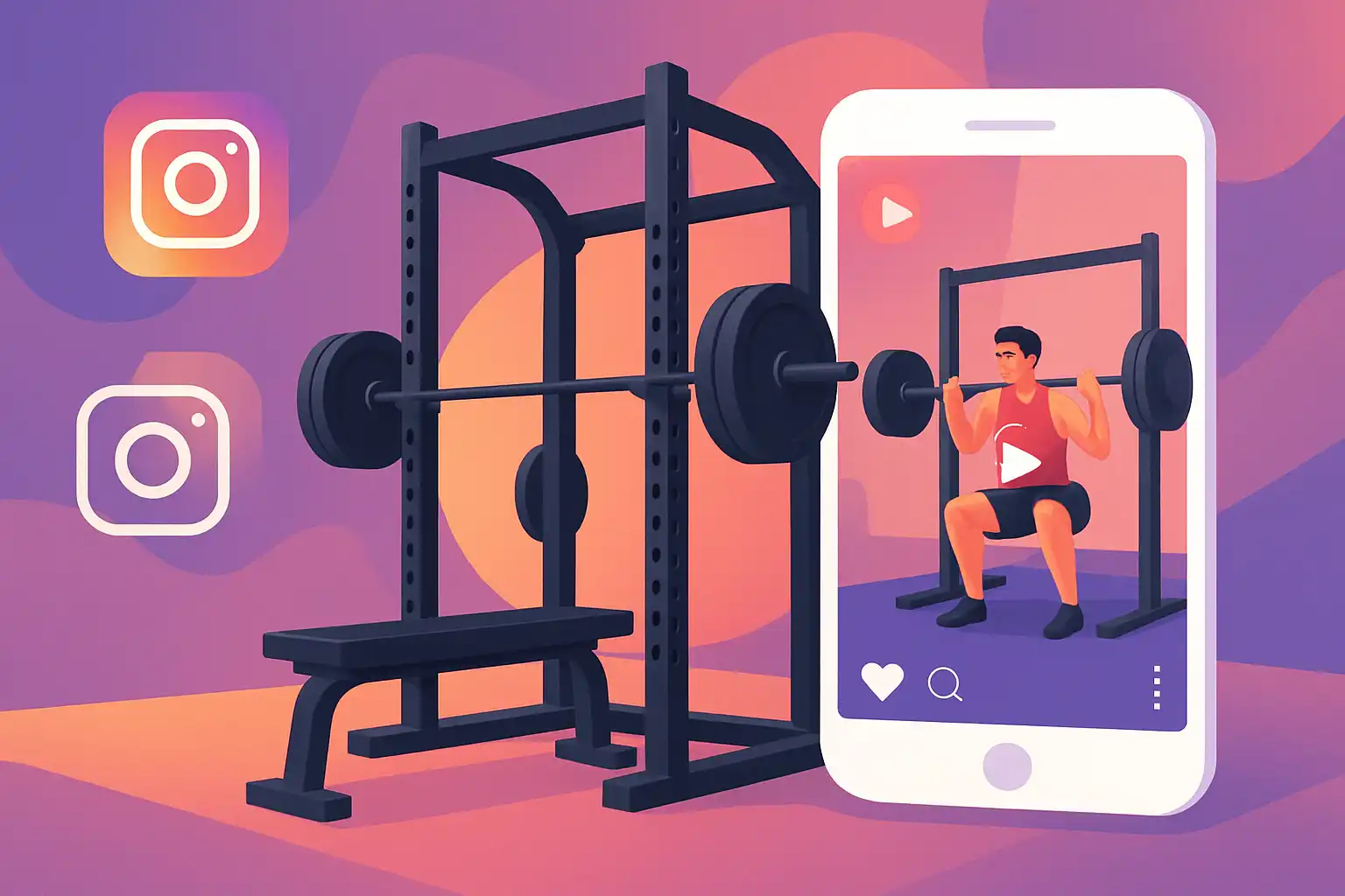 Zo maak je je krachtstation Instagram-proof: tips voor killer reels, foto's en een strakke workout-setup