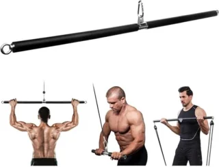 Multifunctionele Lat Pulldown Bar voor Thuisgym - Versterk je Training met een Pull-Up Bar