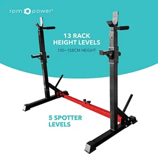 Verstelbare Squat Stand en Dip Station voor Thuis Fitness - Krachttraining en Gewichtheffen