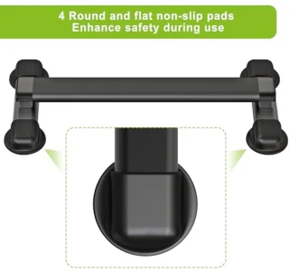 Veelzijdige Kuitverhogingsstang - Heavy Duty Stalen Staande Machine voor Thuissportschool - Antislip Ontwerp voor Kuitverhogingen, Squats en Voetrekoefeningen