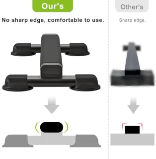 Veelzijdige Kuitverhogingsstang - Heavy Duty Stalen Staande Machine voor Thuissportschool - Antislip Ontwerp voor Kuitverhogingen, Squats en Voetrekoefeningen