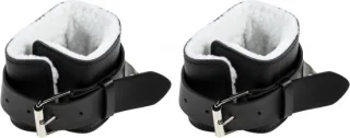 Gorilla Sports - Ankle straps - Set van 2 - Voetriemen - Kickbacks - Leer