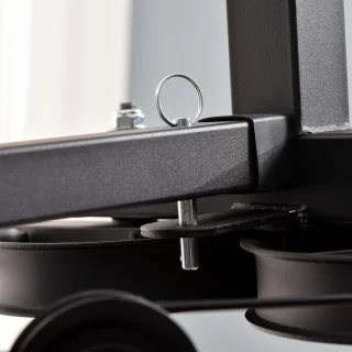 Pull Up Station – Multifunctioneel Fitnessrek – Optrekstang & Dip Station – Verstelbaar – Thuisgym – Tot 120 kg Draagkracht - Zwart