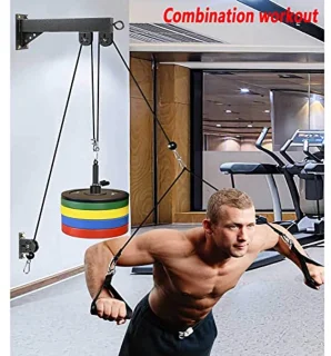 Kabel Katrol Systeem voor Thuis Krachttraining - Latpull Down en Triceps Pull Down Apparatuur