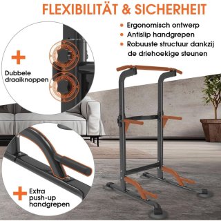 Wat vinden we goed aan de mavoa® Krachtstation - Pull up Station - Power Tower