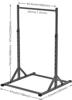 Verstelbaar Optrekstation - Multifunctionele Optrekstang met 500 lb Capaciteit voor Thuis Gym