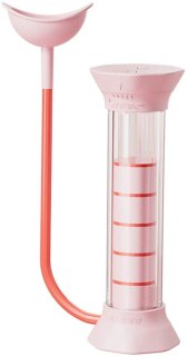 De Crrynuo 1 Stuk - Longtrainer - Ademhalingstrainer - Verbeterd Ademhaling En Sportprestatie's - Kersenroze - Met Teller En Instelbare Intensiteit in één oogopslag