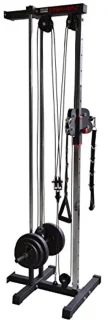 Krachtstation met Lat-Pull-Up Kabel voor Wandbevestiging - Ruimtebesparend Fitnessapparaat voor Thuis