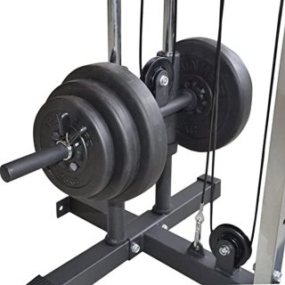 Wat vinden we goed aan de Krachtstation met Lat-Pull-Up Kabel voor Wandbevestiging - Ruimtebesparend Fitnessapparaat voor Thuis