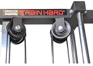 Krachtstation met Lat-Pull-Up Kabel voor Wandbevestiging - Ruimtebesparend Fitnessapparaat voor Thuis