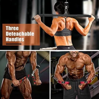 Triceps Workout Pulley System voor LAT Pulldown, Biceps Curl, Triceps, Schouders, Rug en Onderarm Training