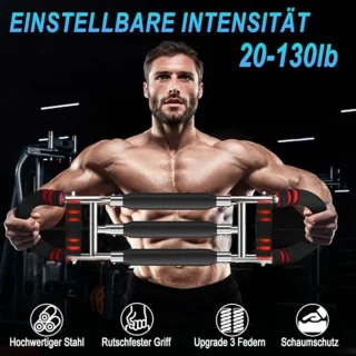 Adjustable Arm Trainer for Full-Body Workout - 30-60 kg Resistance
