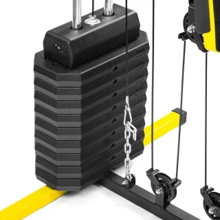 Multi-Gym Fitnessstation met 45 kg Gewichten voor Thuisgebruik