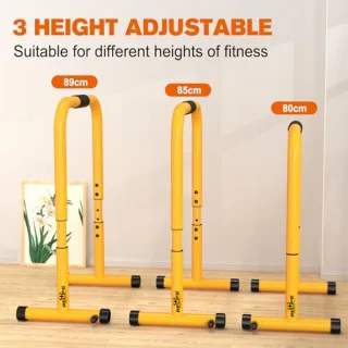 Verstelbare Dip Station en Push-Up Bar voor Calisthenics - Ideaal voor Thuis Fitness