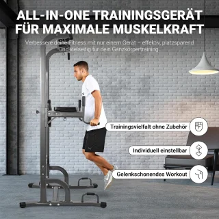 Multifunctioneel Krachtstation 7-in-1 – Verstelbaar en Met Hoge Veiligheidseisen