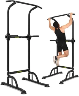 Multifunctioneel Rek - Dip- en Pull-Up Station met Rugsteun en Tot 150kg Capaciteit