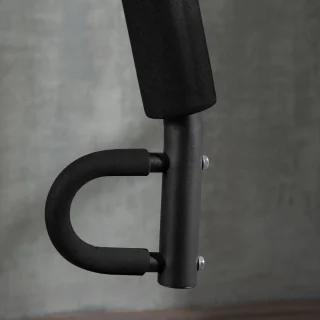 Pull Up Station – Multifunctioneel Fitnessrek – Optrekstang & Dip Station – Verstelbaar – Thuisgym – Tot 110 kg Draagkracht - Zwart