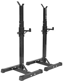 Verstelbare Squat Rack en Dumbbell Rack - Stabiel en Duurzaam Fitnessapparaat met een Maximale Draaglast van 150kg