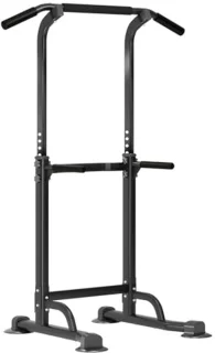 Verstelbare Dipstation en Optrekstang - Multifunctionele Fitness Krachttoren voor Thuis