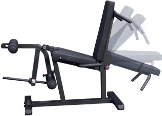 Body-Solid Seated Leg Extension & Supine Curl