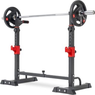 Thuys – Squat Rack – Power Rack – Haltersteunen – Half Rack – 41 x 49 x 145cm – Zwart review
