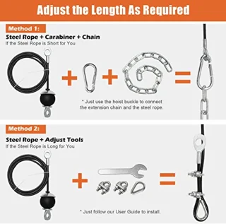 Triceps Workout Pulley System voor LAT Pulldown en Biceps Curl – Gewicht Kabel Katrol Systeem voor Fitness