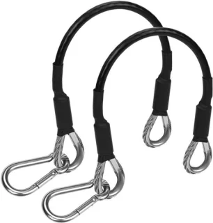 2 stuks 25,4 cm verlengkabel compatibel met Bowflex