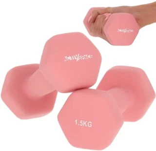 Activ Space Neopreen Halters 2x1,5 kg Roze