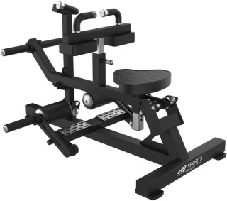 AJ-sports seated calf trainer – kuittrainer & tibialis trainer – plate loaded kuitmachine