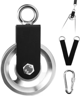 Aluminium katrol met U-beugel ShopVlot