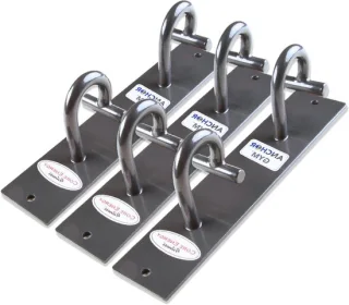 Ankerstation trainingsstation zwart