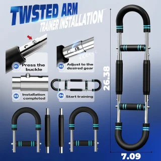 Arm- en Borsttrainer - Krachttrainer