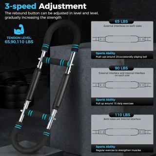 Arm- en borsttrainer