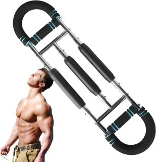 Arm-, kracht- en borsttrainer blauw