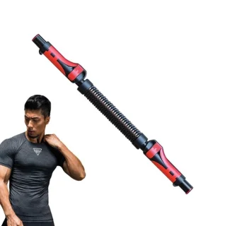 Arm kracht trainer en borst expander 50-70 kg zwart