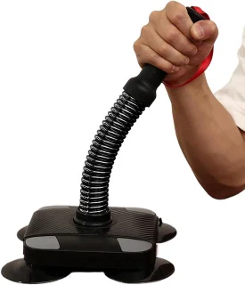 Arm kracht trainer onderarm versterker 38x22x8 cm zwart