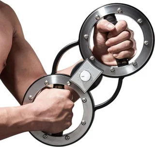 Arm krachttrainer - 54 kg - zwart