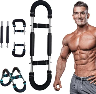 Arm trainer en borstoefenaar