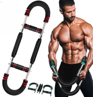 Arm trainer Krachtstok 66.5 cm blauw