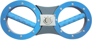 Arm trainingsapparaat krachttrainer onderarm blauw