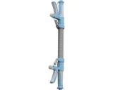 Armspiertrainer en borststrekker blauw