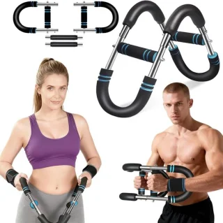 Armtrainer - Borst- en Onderarmtrainer (Blauw)