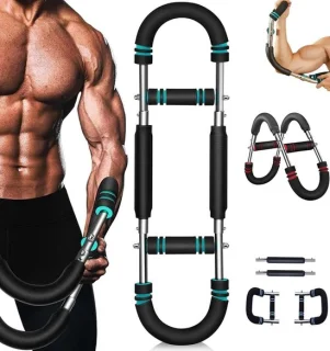 Armtrainer krachtstang 65-68 cm blauw