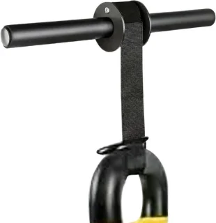 Armversterker en polstrainer - 395 cm - zwart