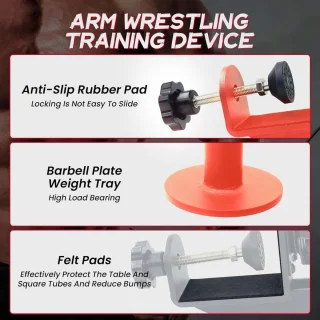Armworstel Trainingsapparaat - Krachttrainer (Tafelmontage)