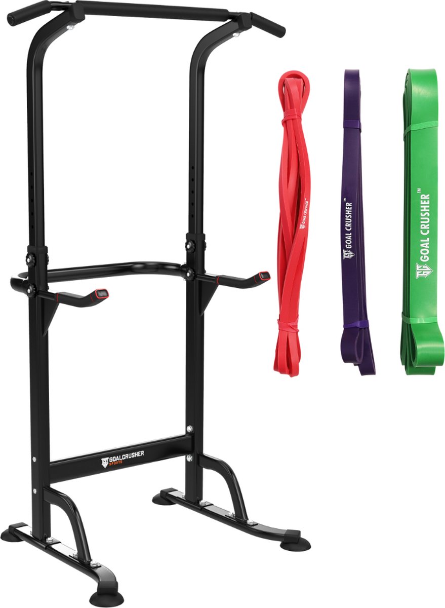 De BackCrusher Weerstandsbanden Krachtstation Home Gym in één oogopslag