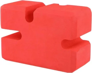 Bankdruk Blok - Fitness Trainer Gewichtheffen - Borstspier Training - 4 Instelbare Hoogtes - 190x140x90mm - Rood