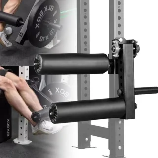Beenspieren trainer - leg extension curler - zwart