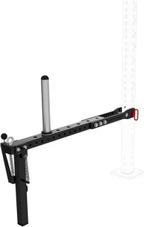 Belt squat station - squat machine - zwart