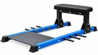 BODY 4CE+ Hip Thrust Machine – Hip Thruster – Bilspiertrainer – Blauw/zwart